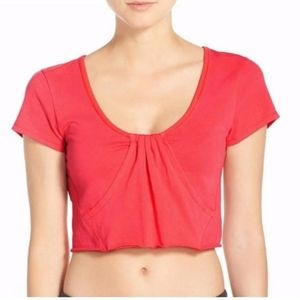 Free People Movement Start It Up Crop Top Medium
